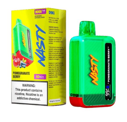 Nasty Bar - 9000 Puff - Pomegranate Berry - 50mg