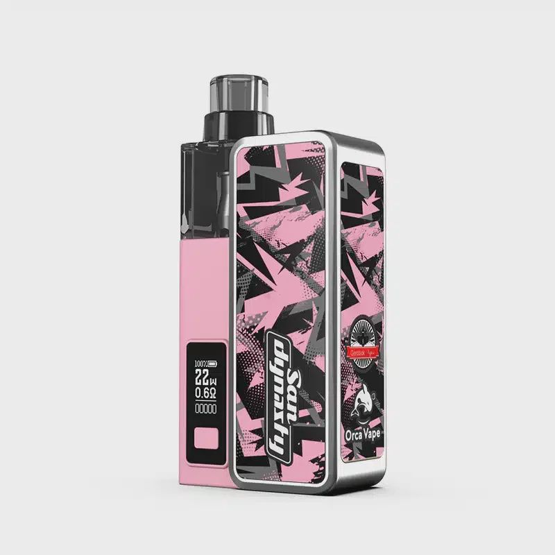 Orca Vape - San Dynasty - Rechargeable Pod KIT - Baby Pink