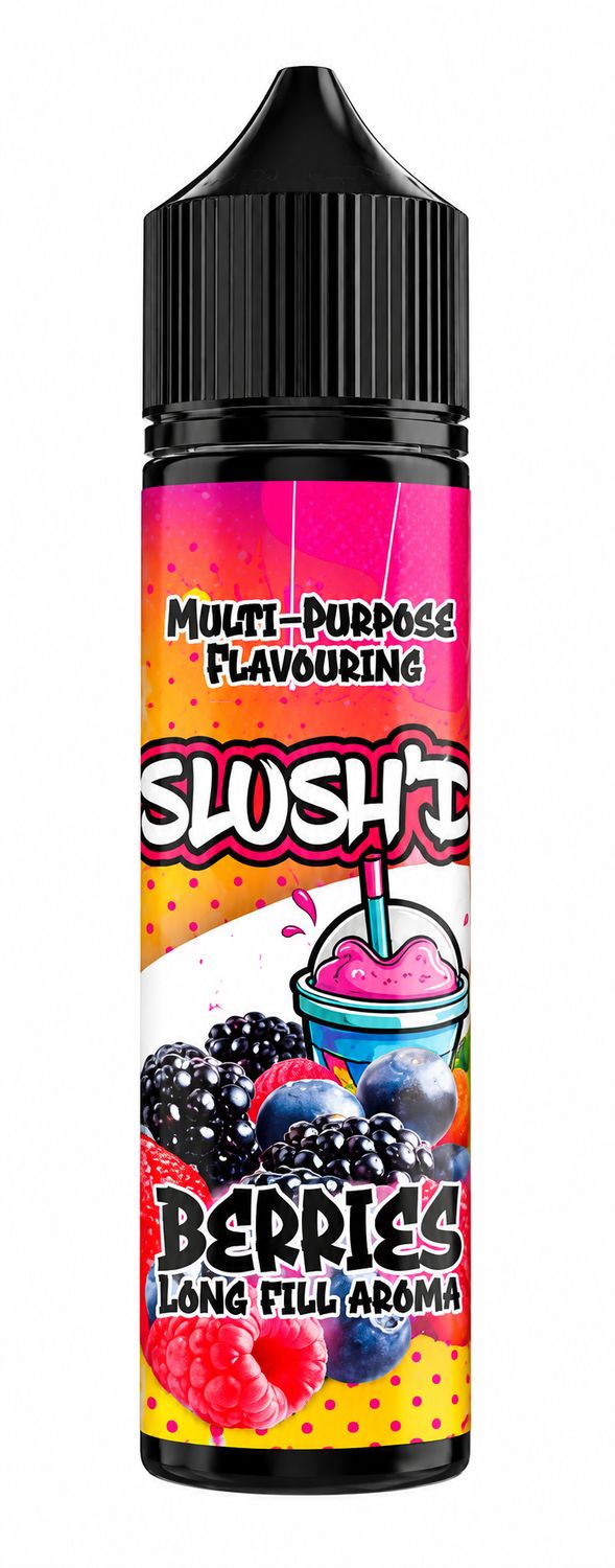 Slush'd - Mixed Berries - 60ml Longfill - 50mg SALT (Flavour Only)
