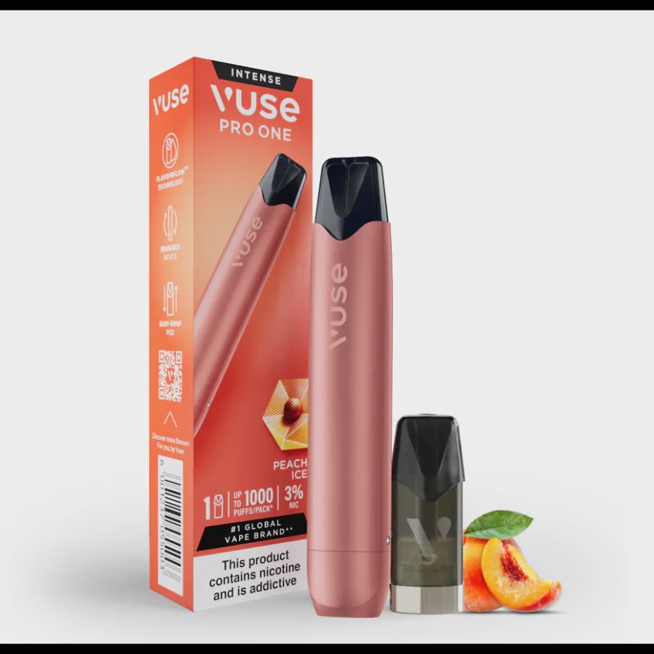 VUSE - ProPen rechargeable device KIT - Peach Ice - 3%