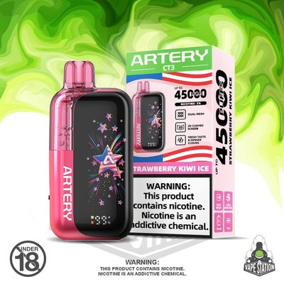 Artery - 45 000 Puff - Strawberry Kiwi Ice - 5%