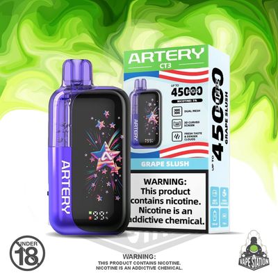 Artery - 45 000 Puff - Grape Slush- 5%