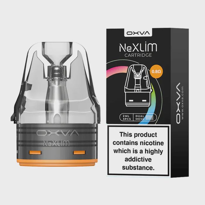 OXVA - NeXlim Mesh Pod Replacement 0.8ohm 2ml - 1x3 OXVA - NeXlim Mesh Pod Replacement 0.8ohm 2ml - 1x3