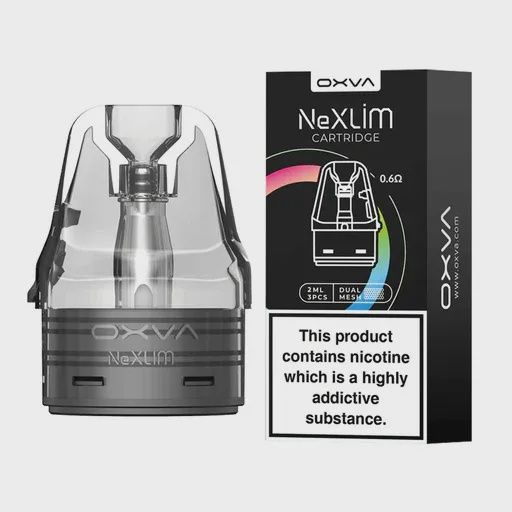 OXVA - NeXlim Mesh Pod Replacement 0.6ohm 2ml - 1x3 OXVA - NeXlim Mesh Pod Replacement 0.6ohm 2ml - 1x3