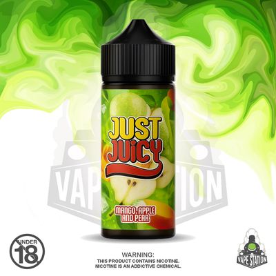 Just Juicy - Mango, Apple &amp; Pear - 120ml LONGFILL (Flavour Only)
