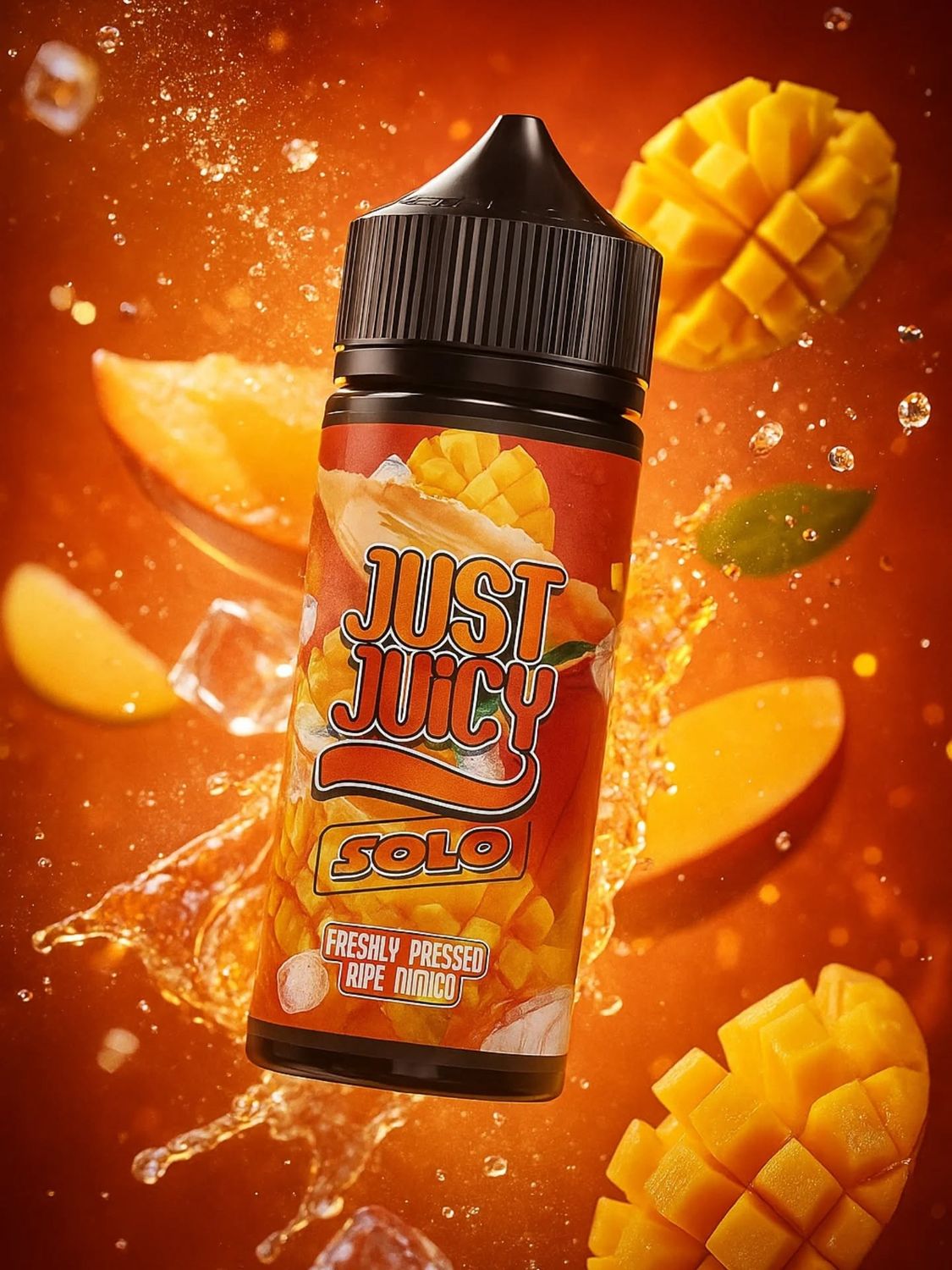 Just Juicy SOLO - Fresh Ripe Mango - 120ml LONGFILL (Flavour Only) Just Juicy SOLO - Fresh Ripe Mango - 120ml LONGFILL (Flavour Only)