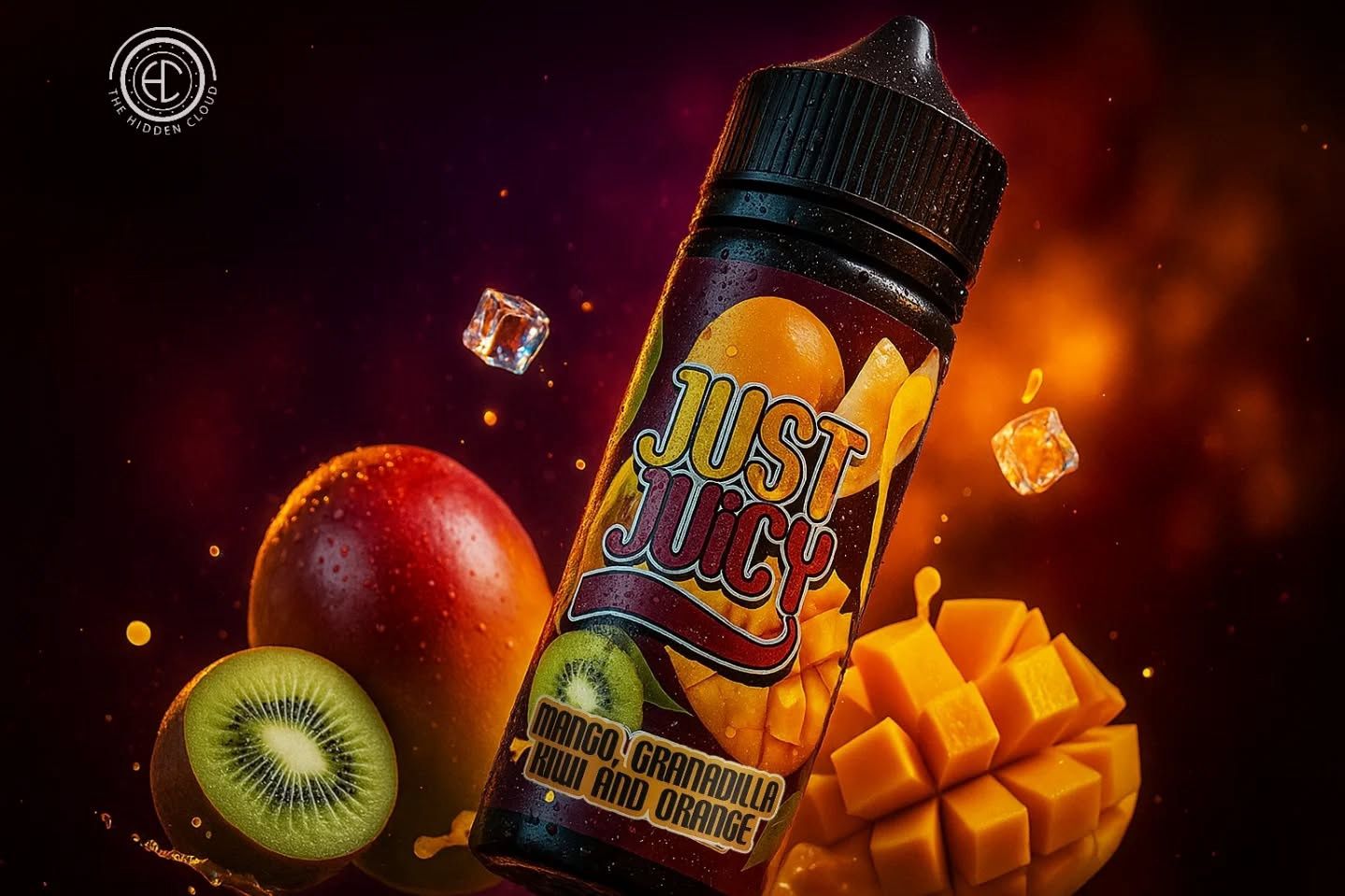 Just Juicy - Mango, Granadilla, Kiwi, Orange - 120ml LONGFILL (Flavour Only) Just Juicy - Mango, Granadilla, Kiwi, Orange - 120ml LONGFILL (Flavour Only)