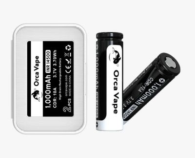 Orca Vape - San Dynasty - 14500 Lithium battery - 2 pack Orca Vape - San Dynasty - 14500 Lithium battery - 2 pack