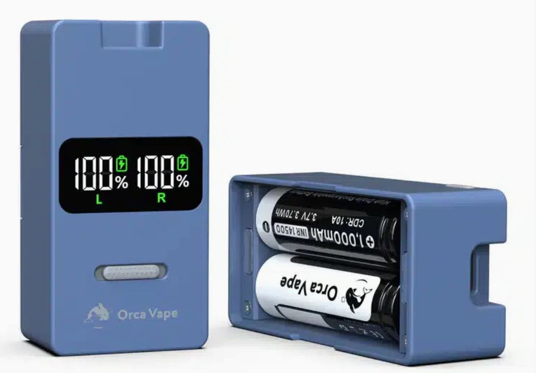 Orca Vape - San Dynasty - Dual Slot - 14500 Battery charger