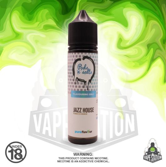 Pods 'n Salts - LONGFILL 60ml SALTS 50mg - Jazz House (Flavour Only)