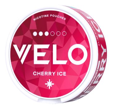 Velo - Cherry Ice - Nicotine pouch - 8 mg (20 Pack)