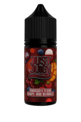 Just Juicy - 30ml Shortfill - 25mg - Mango/Litchi/ Grape/Berries (Flavour Only)