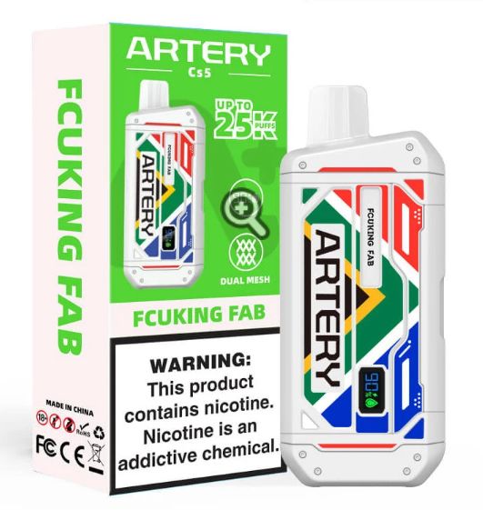 Artery - 25 000 Puff - Fcuking Fab - 5% Artery - 25 000 Puff - Fcuking Fab - 5%