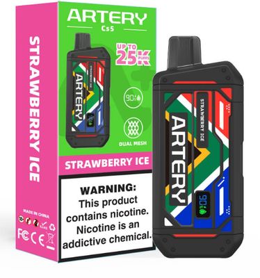Artery - 25 000 Puff - Strawberry Ice - 5% Artery - 25 000 Puff - Strawberry Ice - 5%