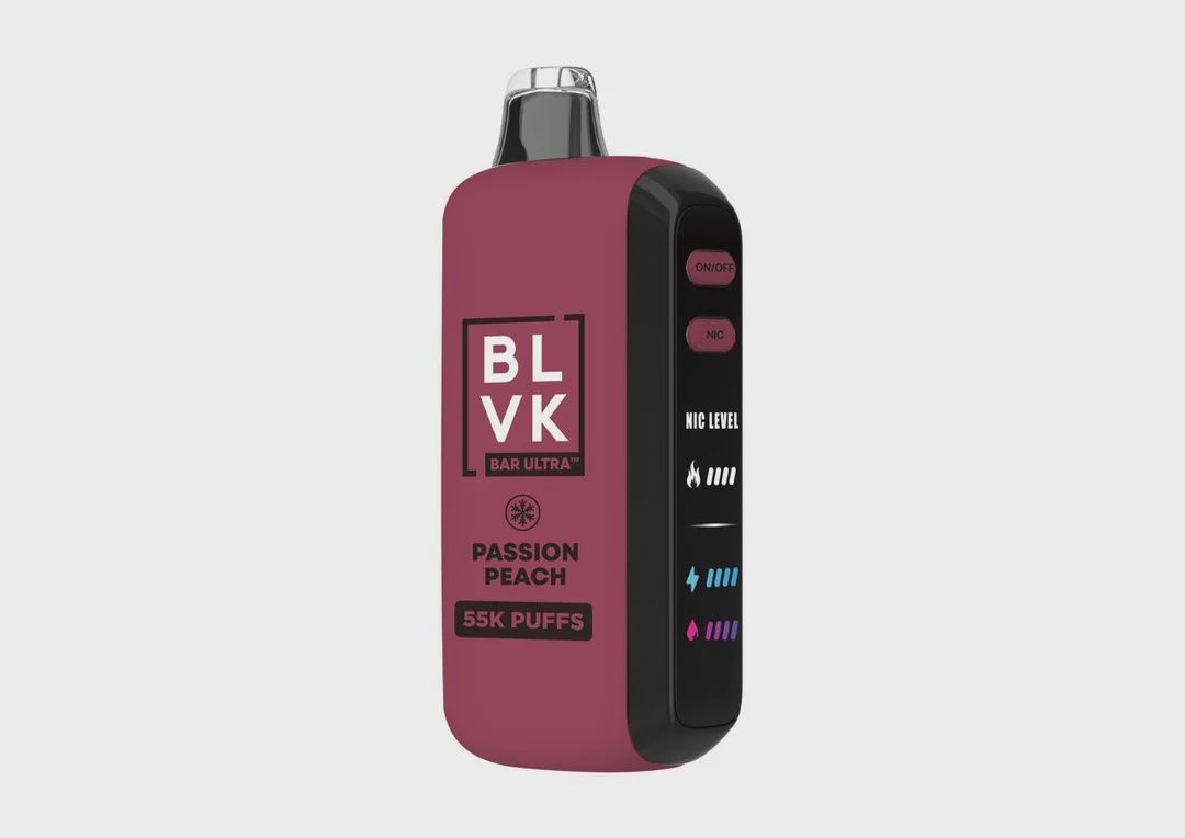 BLVK - 55 000 Puff - Passion Peach - 50mg