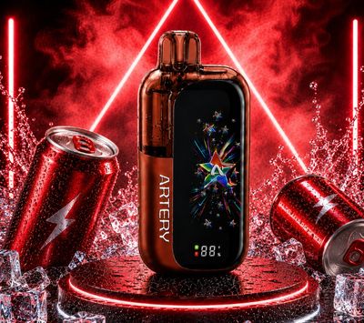 Artery - 40 000 Puff - Red Energy Ice - 50mg