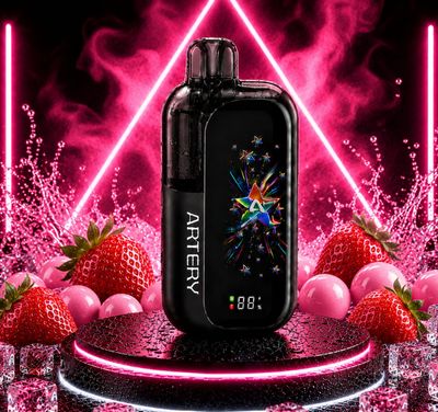 Artery - 40 000 Puff - Strawberry B Pop - 50mg