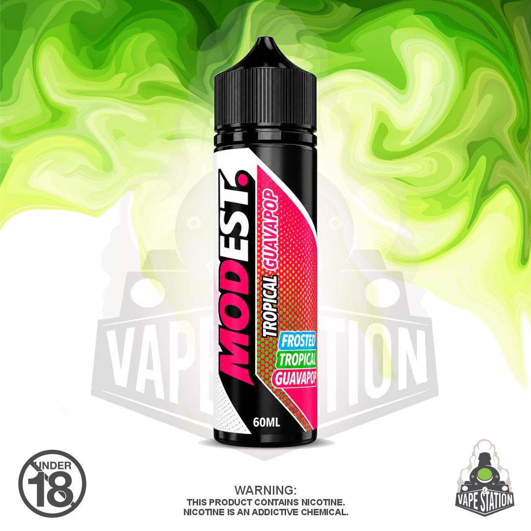 Squeeze - MODest - Tropical Guava Pop - 60ml Longfill KIT - 35mg