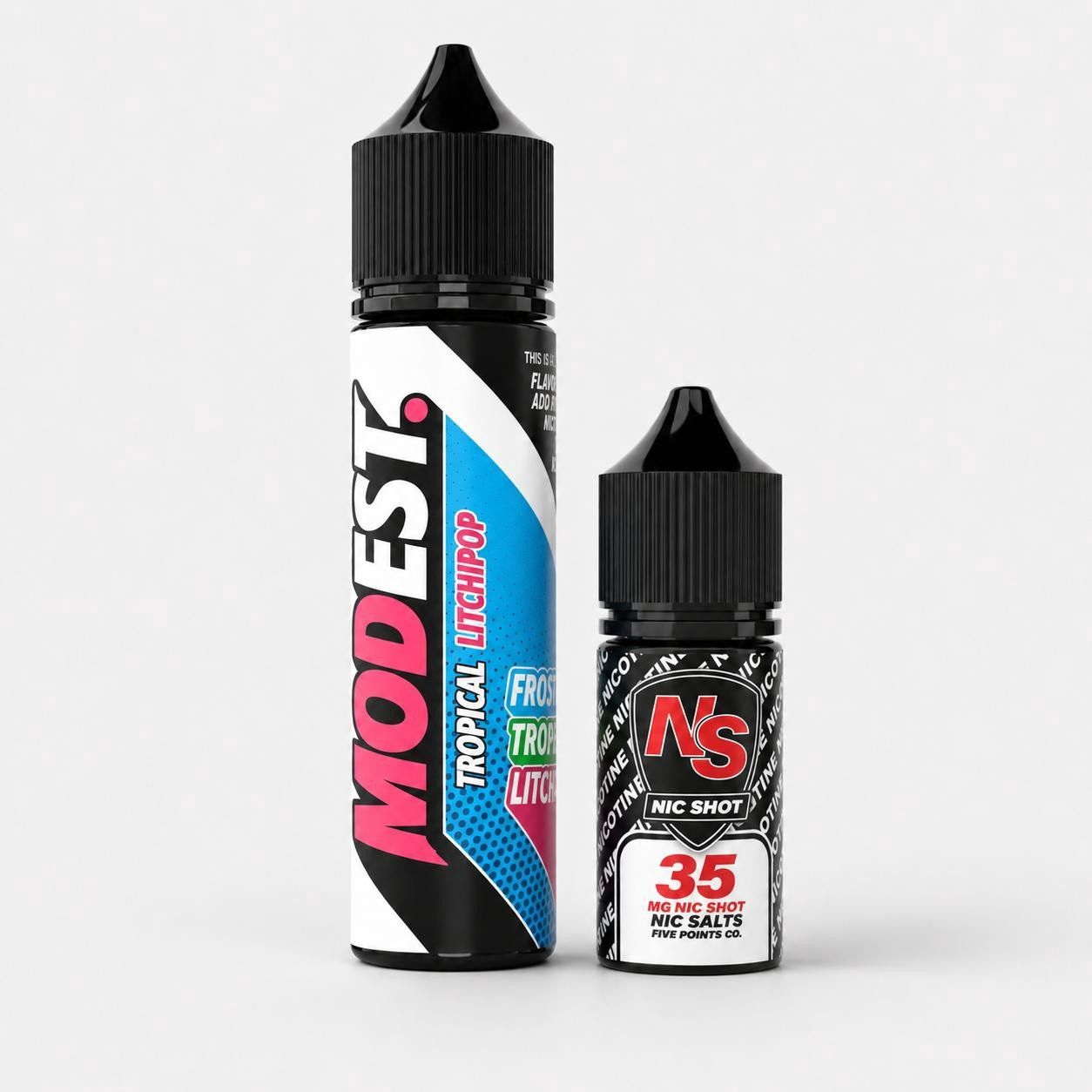 Squeeze - MODest - Tropical Litchi Pop - 60ml Longfill KIT - 35mg Squeeze - MODest - Tropical Litchi Pop - 60ml Longfill KIT - 35mg