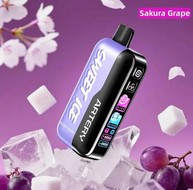Artery - 50 000 Puff - Sakura Grape - 50mg Artery - 50 000 Puff - Sakura Grape - 50mg
