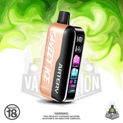 Artery - 50 000 Puff - Peach Ice - 50mg Artery - 50 000 Puff - Peach Ice - 50mg