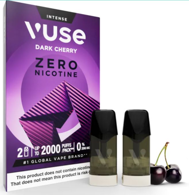 Vuse - E-Pods - Dark Cherry - 0% Vuse - E-Pods - Dark Cherry - 0%
