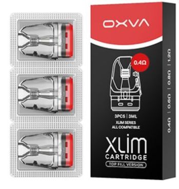 OXVA - XLIM - 3ml Pod Replacement - 0.4 ohm (each) {Pack size 3]