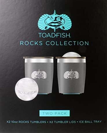Toadfish Rocks Tumbler Gift Set 2pc