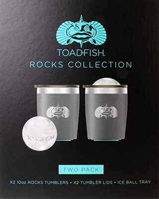 Toadfish Rocks Tumbler Gift Set 2pc