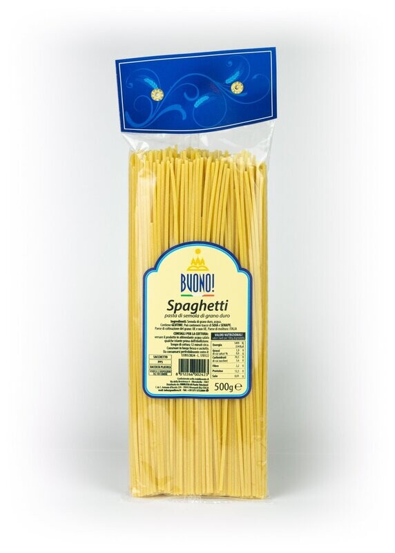 SPAGHETTI - Confezione 12 Pezzi da 500 gr.