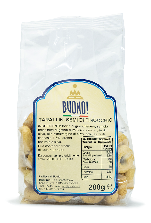 Tarallini  Semi di Finocchio