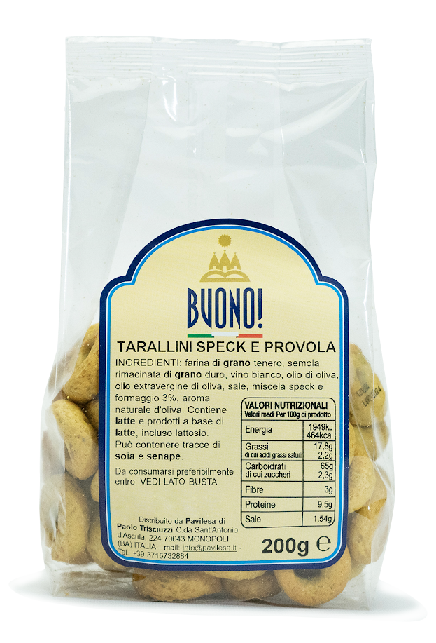 Tarallini Speck e Provola