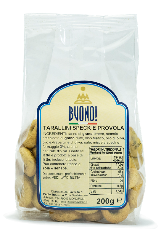 Tarallini Speck e Provola