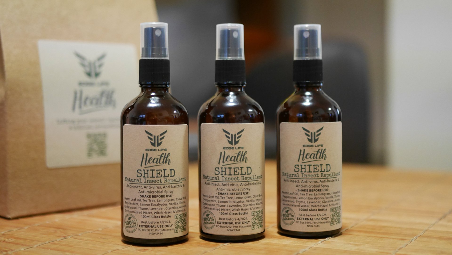 SHIELD - Natural Herbal Insect Repellent