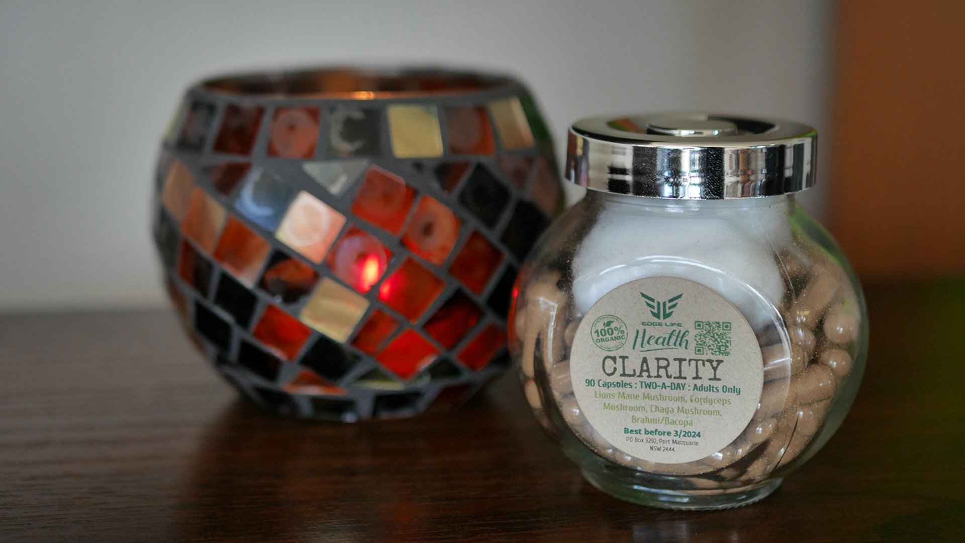 CLARITY Herbal Capsules​ - Brain, Mood, Memory & Fatigue.