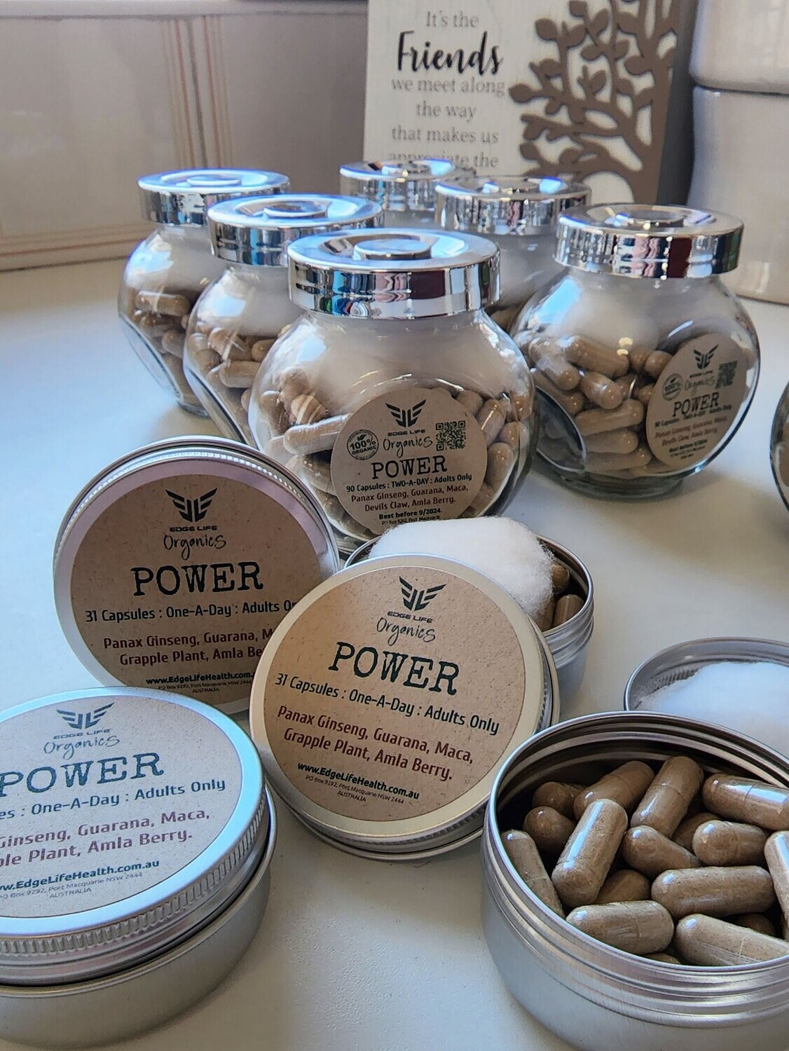 POWER 90 Herbal Capsules​ - Energy, Libido, Anti-Aging, Weight Loss & Fatigue.