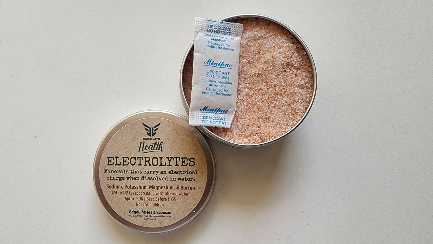 ELECTROLYTES - Sodium, Potassium, Magnesium, & Boron.
