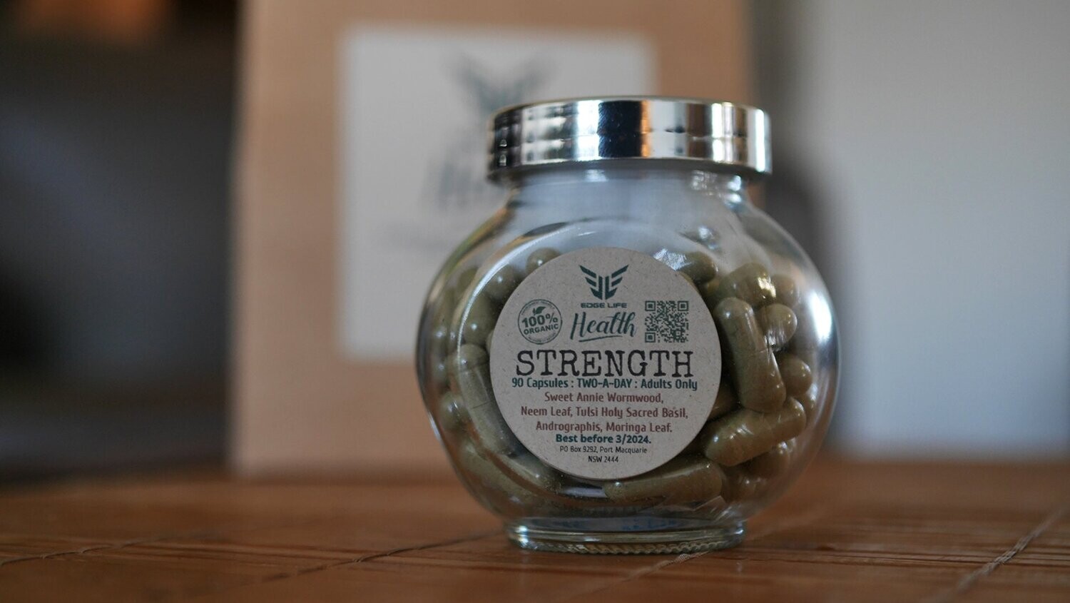 STRENGTH Herbal Capsules - Strengthens Your Immunity.