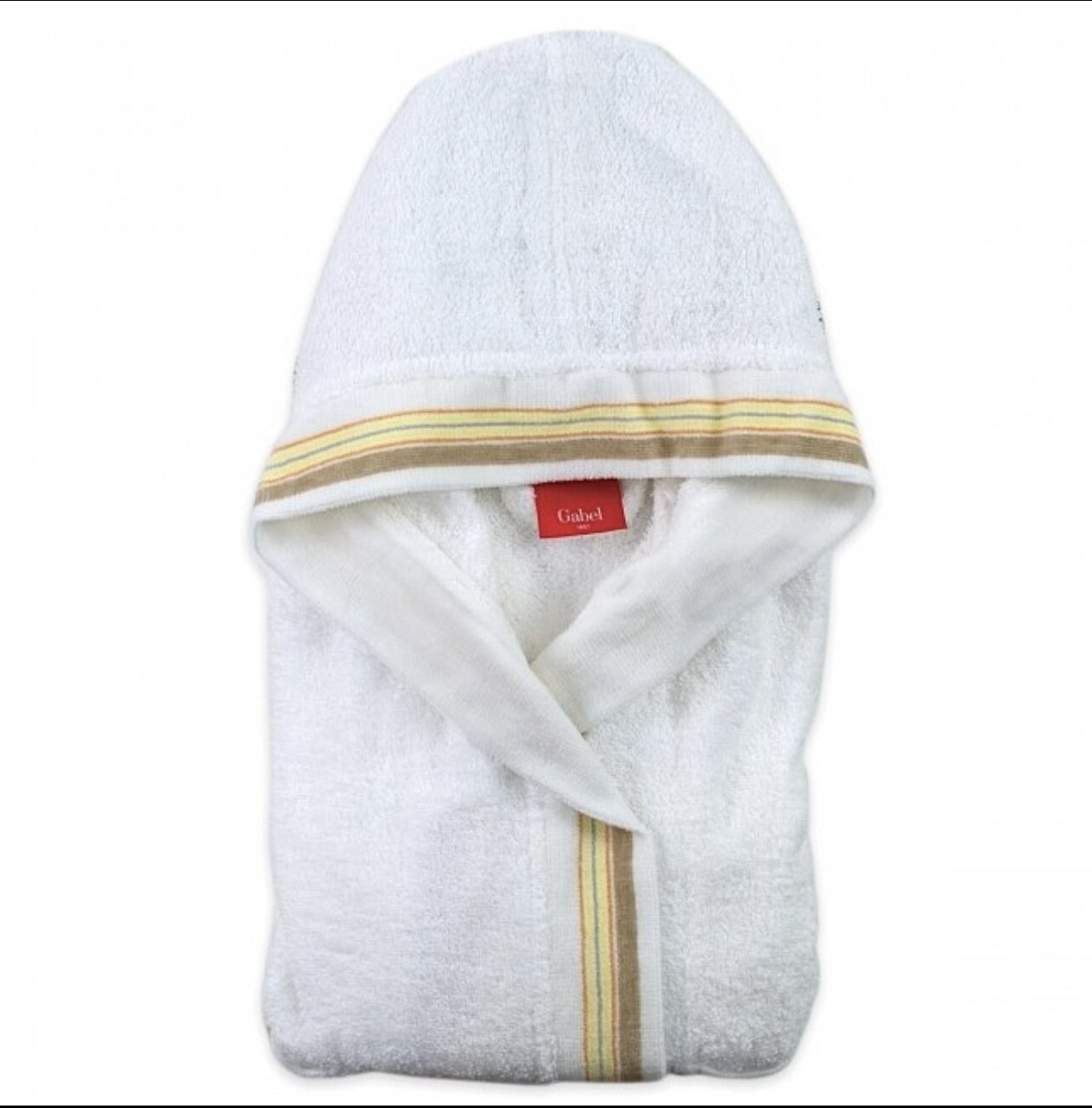 Accappatoio Neonato Pongo Gabel, Colore: Bianco, Taglia: 1-2 anni(xs)