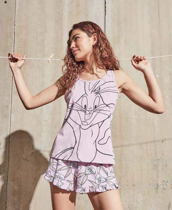 Pigiama Looney Tunes canotta Gisela Pigiama Looney Tunes canotta Gisela