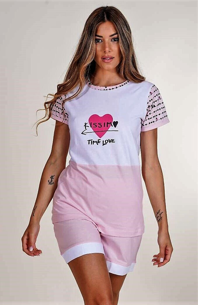 Pigiama estivo "Time love"