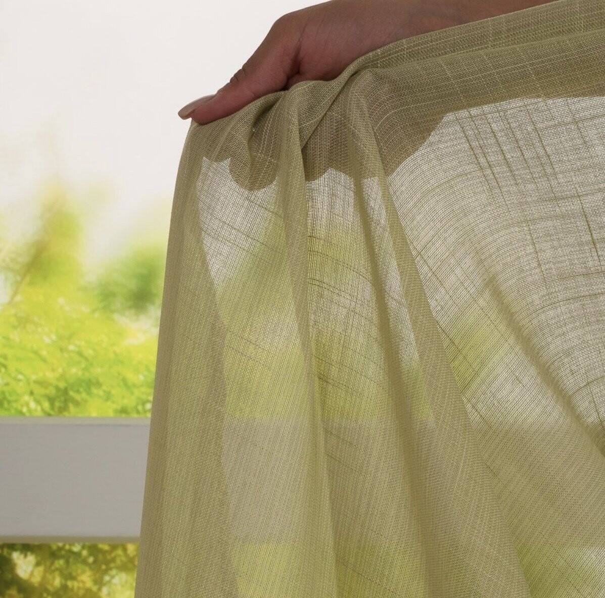 Tenda arredo "Ivanka", COLORE: Verde