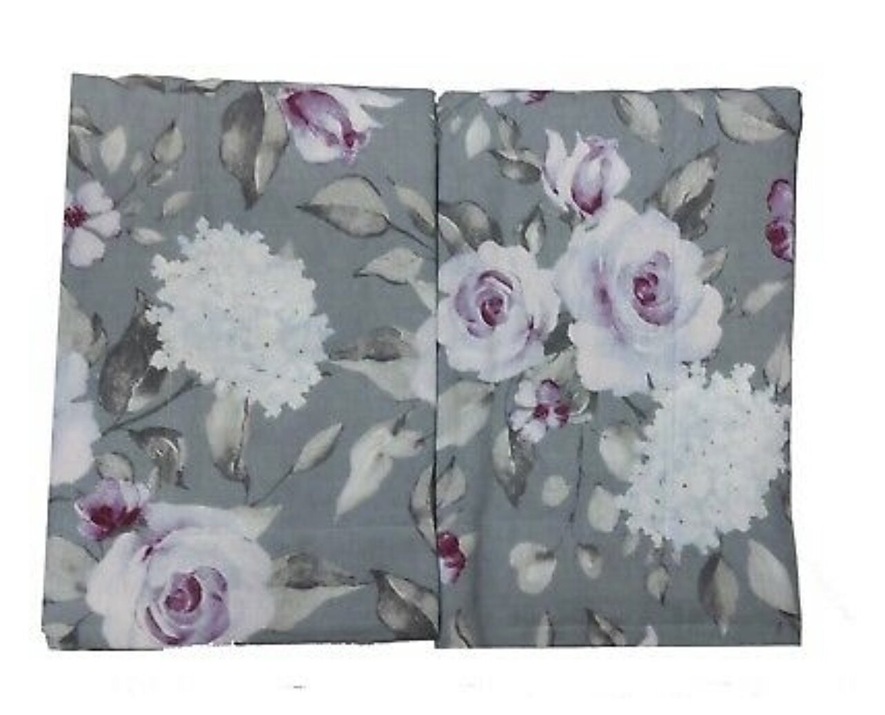 Completo letto caldo cotone Fiore matrimoniale, COLORE: Grigio