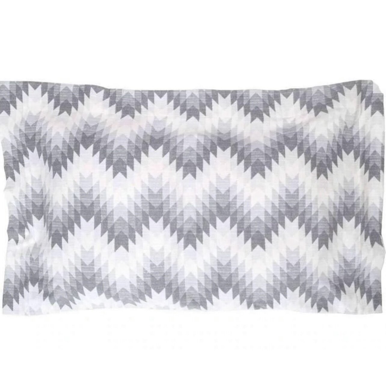 Completo letto caldo cotone Zig Zag matrimoniale, COLORE: Grigio