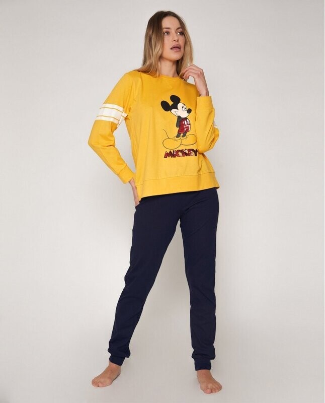Pigiama Disney Topolino caldo cotone Pigiama Disney Topolino caldo cotone