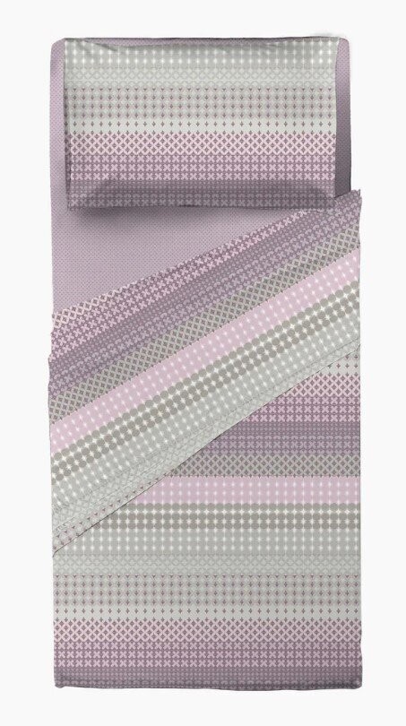 Completo letto "Marlon" singolo, COLORE: ROSA