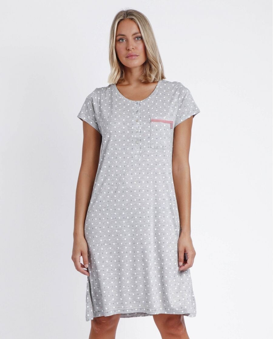 Camicia da notte "cuori"