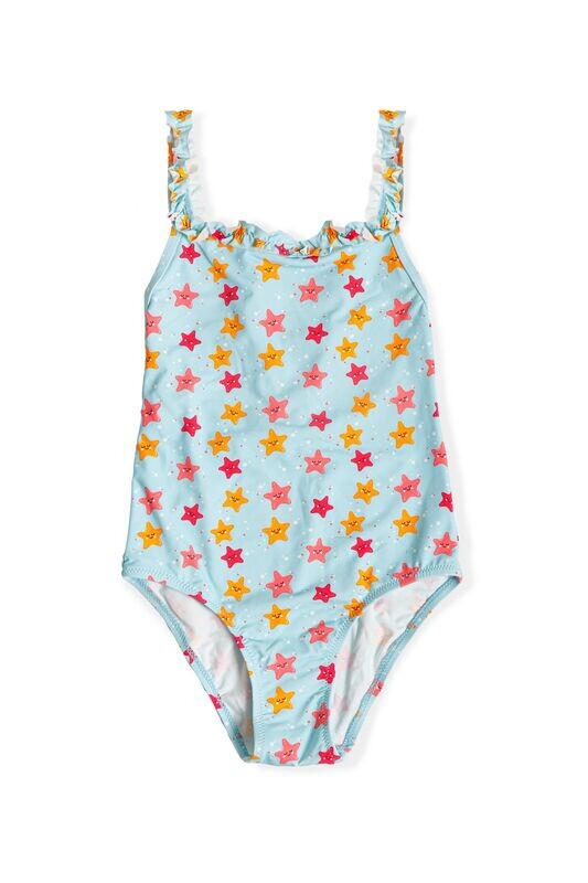 Costume intero bimba stelle