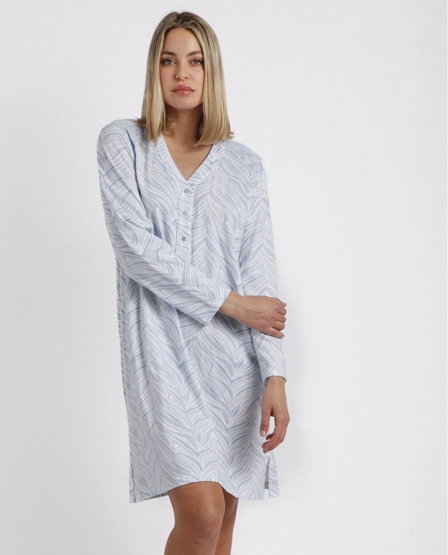 Camicia da notte a fantasia