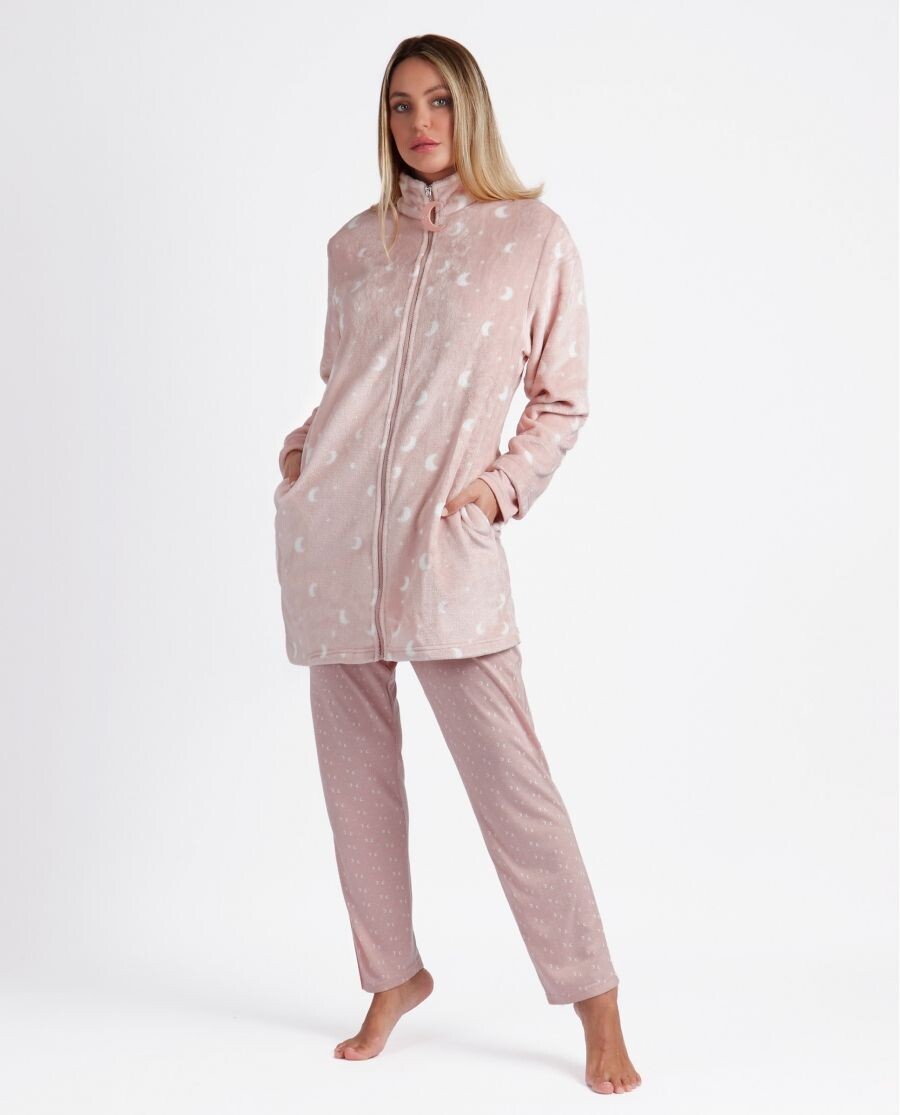 Vestaglia in coral
